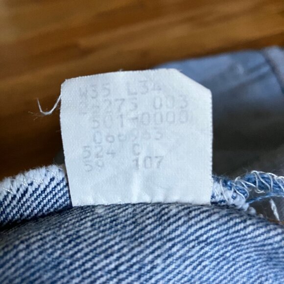 Men's Levi's 501 Vintage 34 x 30 - Picture 2 of 12